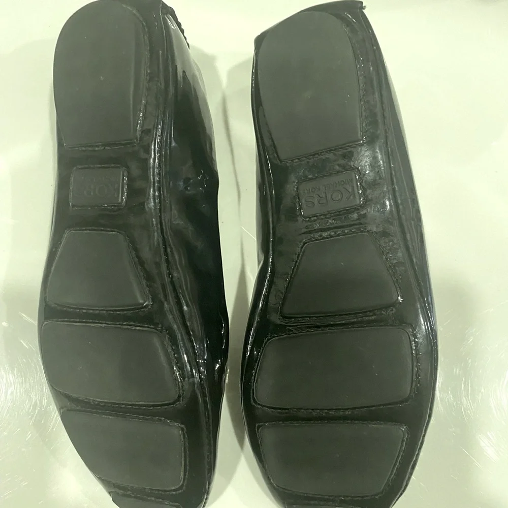Michael Kors Black Patent Flats