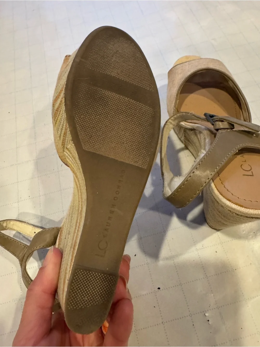 LC Lauren Conrad open toe