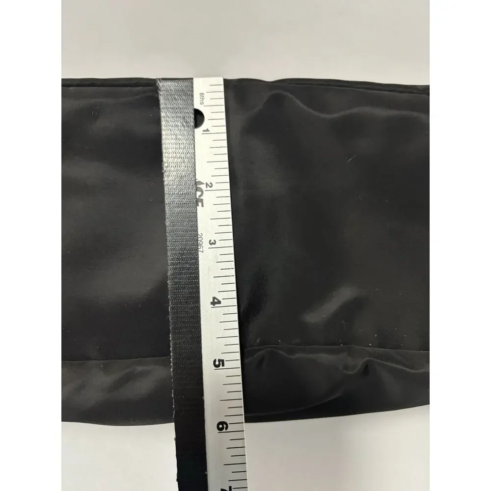 Women's Black Basic Shoulder Bag Purse‎ Essential Everyday Staple Neutral Travel