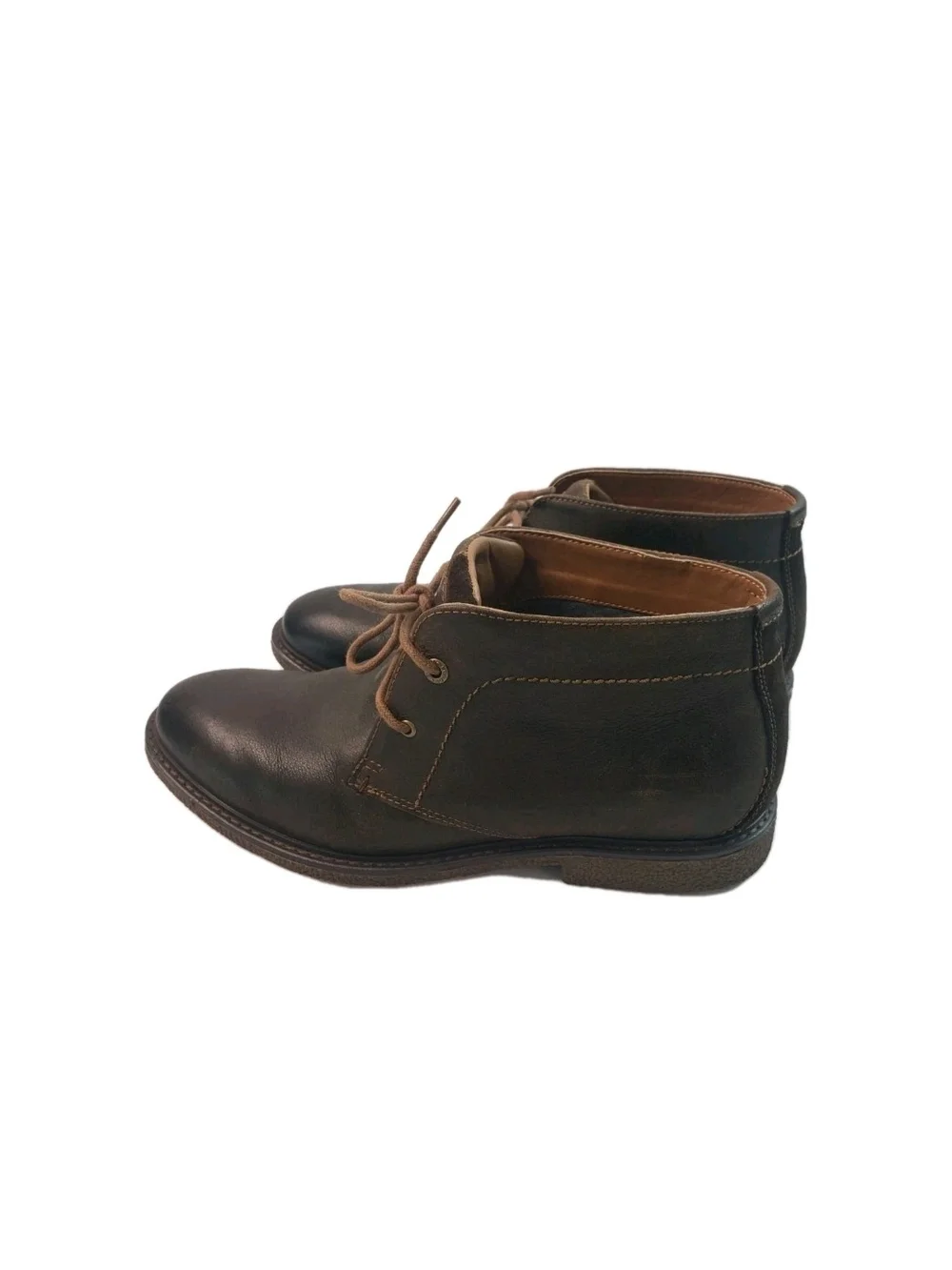 Lucky Brand Men's Brown Leather Chukka Boots Size 10m