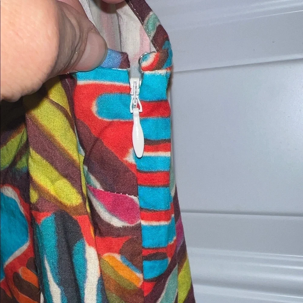 J. Crew midi print dress