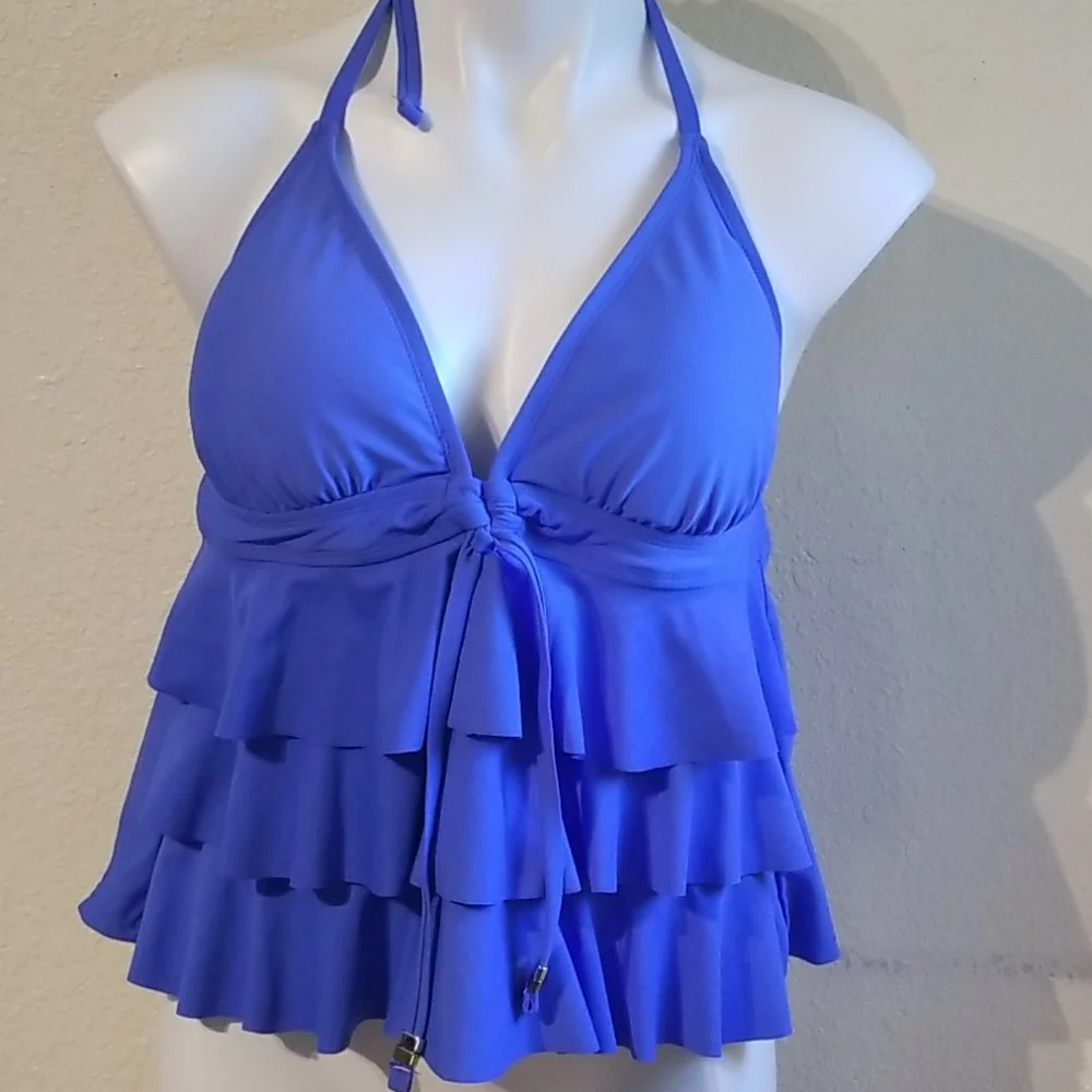 Catalina swim‎ top lg 12/14