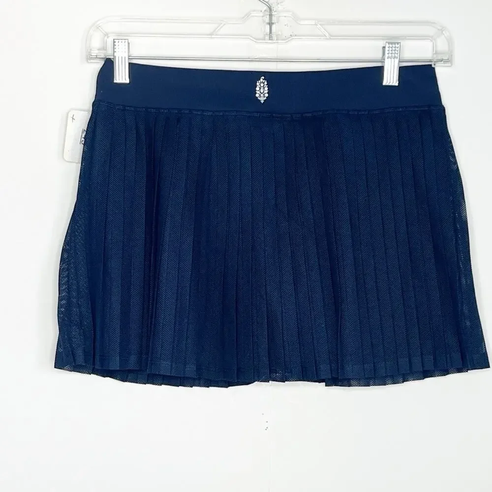 Free People Movement Rally Ruffle Mini Skort Size XL