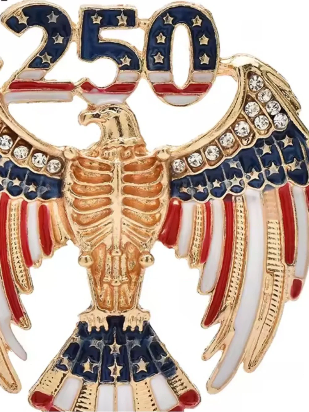 Anthropologie gold tone
