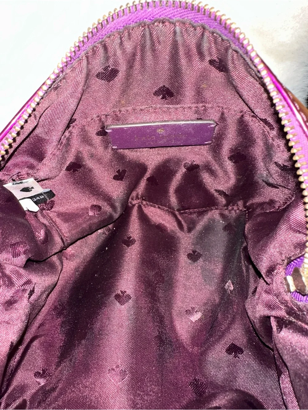 kate spade spade purple