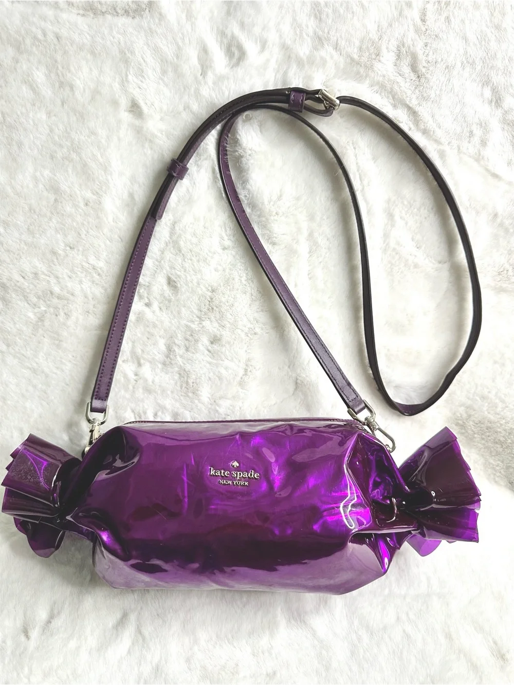 kate spade front leather detachable