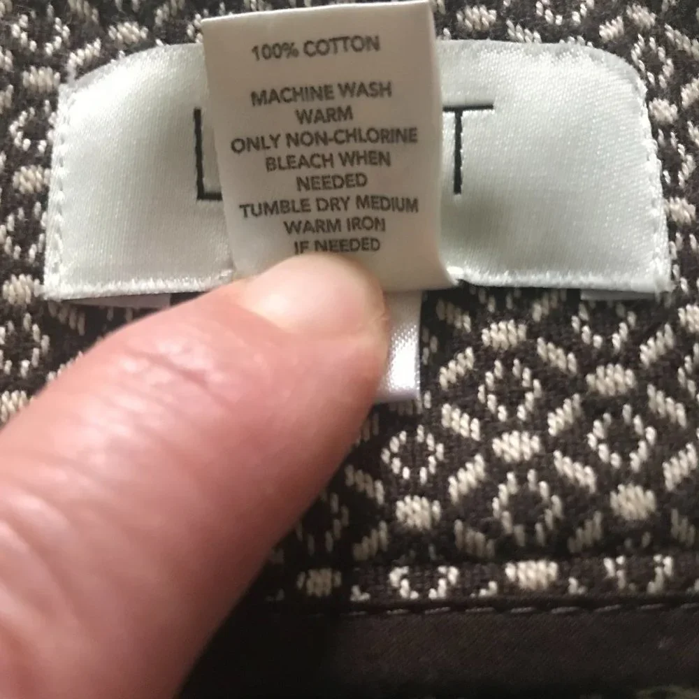 Ann Taylor Loft Tan Kick Pleat Skirt