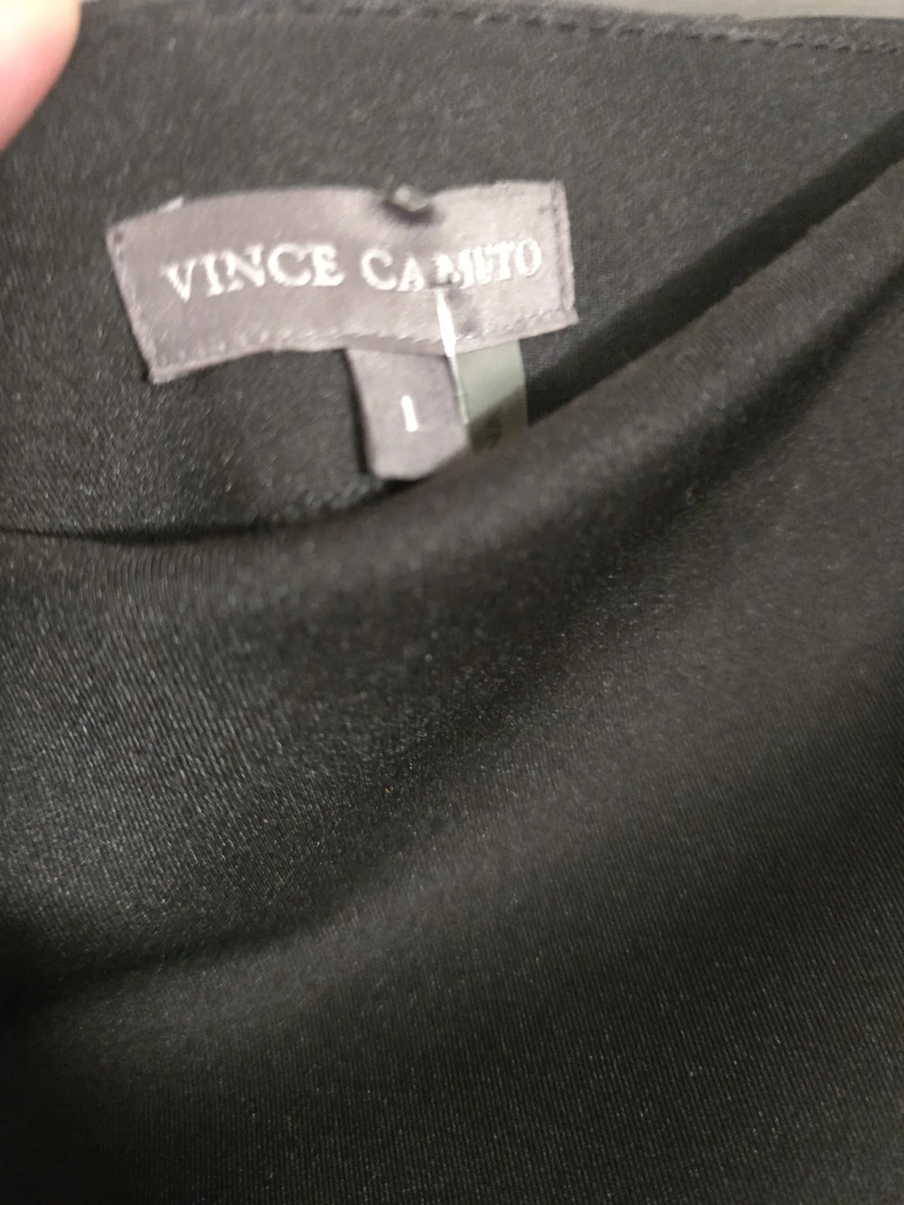 Vince Camuto Black Stretch Pencil Skirt