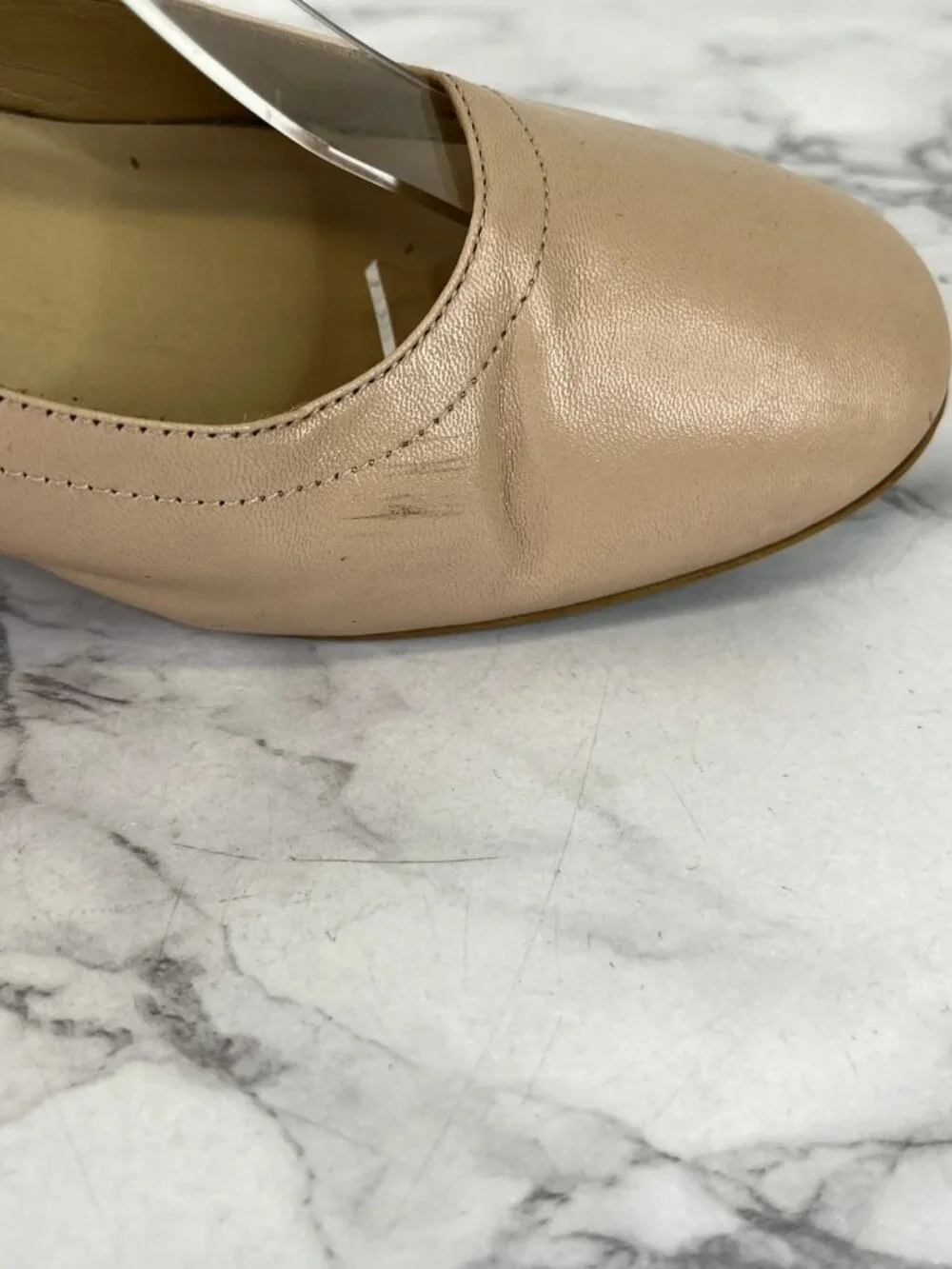 Everlane Women's Pale Rose The Italian Leather Day Heel Sz 5