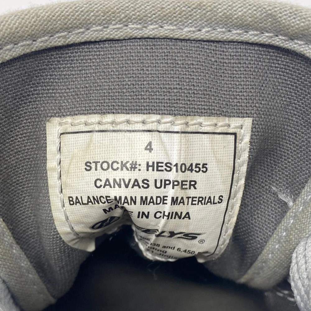 Heelys gray canvas