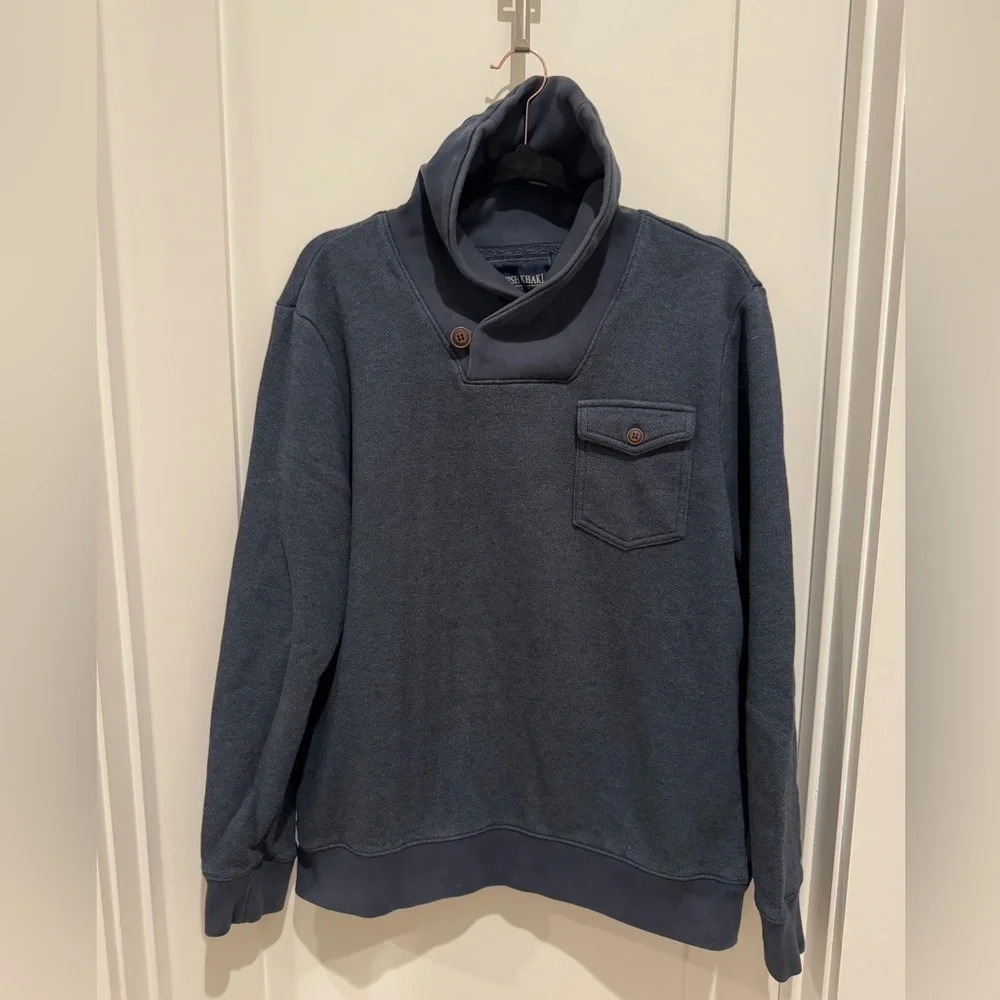 British Khaki casual blue