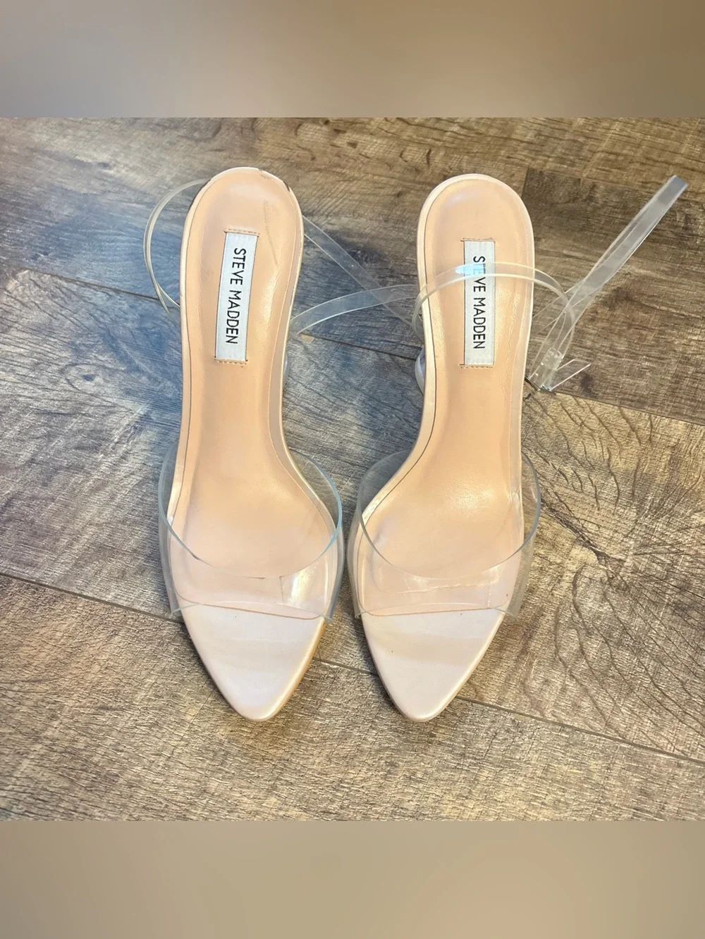 Steve Madden sleek clear