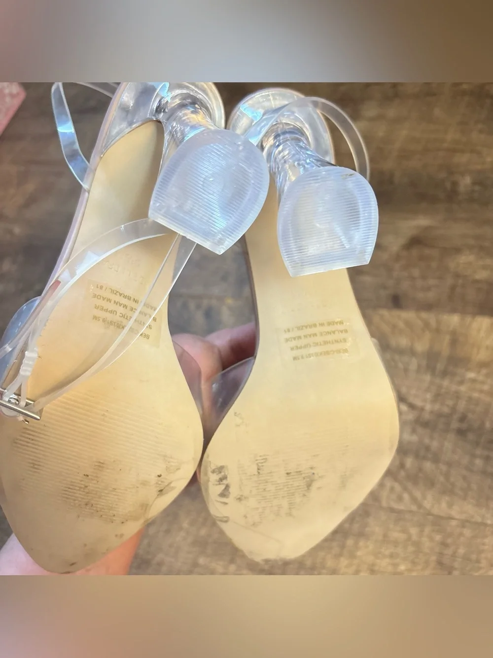 Steve Madden sleek clear