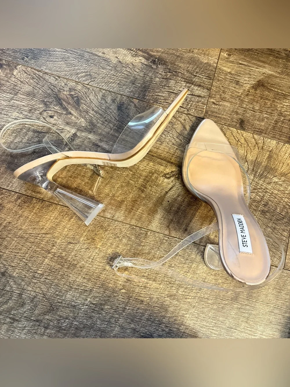 Steve Madden sleek clear