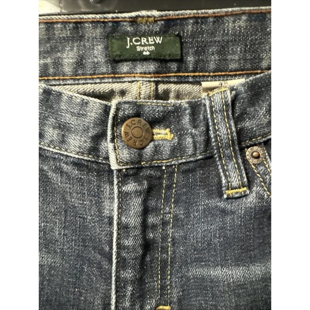 J. Crew Women's Jeans Boot Cut Medium Wash Stretch Jeans Size 27 R X 31