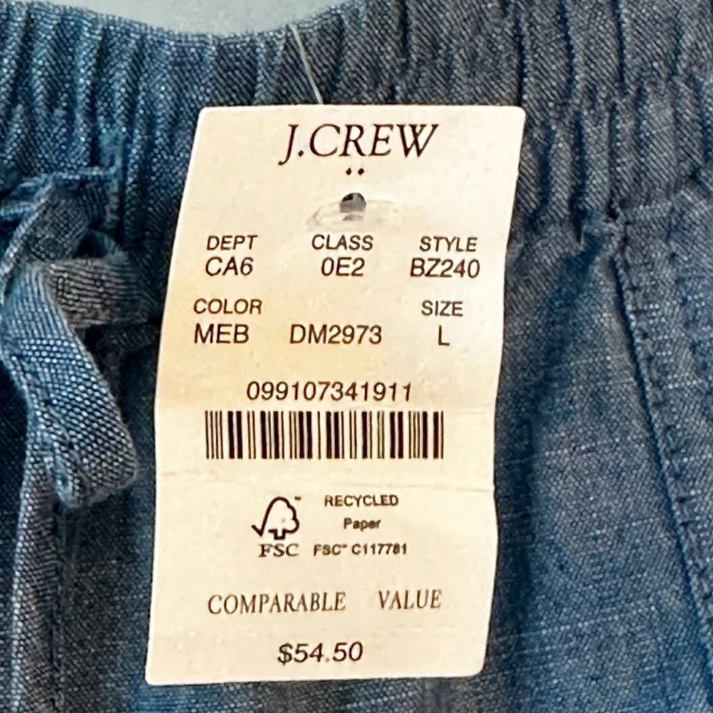 J. Crew Factory large drawstring crew