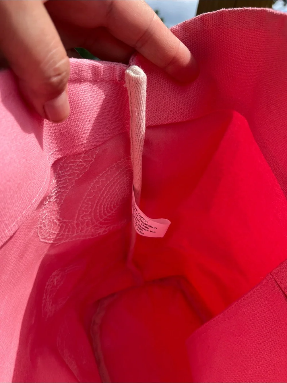 Pink Sequin Flamingo Tote Book Bag Farmers Market Tote