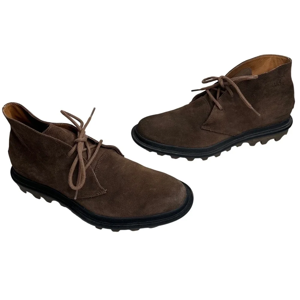 Sorel Madson ll Chukka Waterproof Men's‎ 10 Brown Suede Boots NM3442-256 Preppy