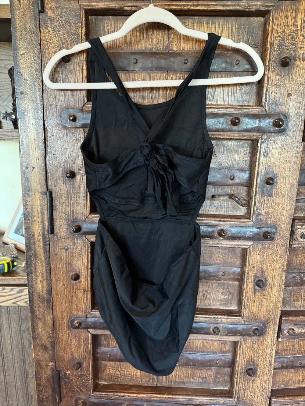 N/A backless black