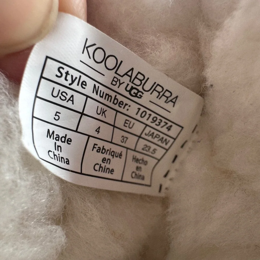 Koolaburra by UGG Boots Girls 5 Purple‎ Suede Lined Winter Boots Excellent