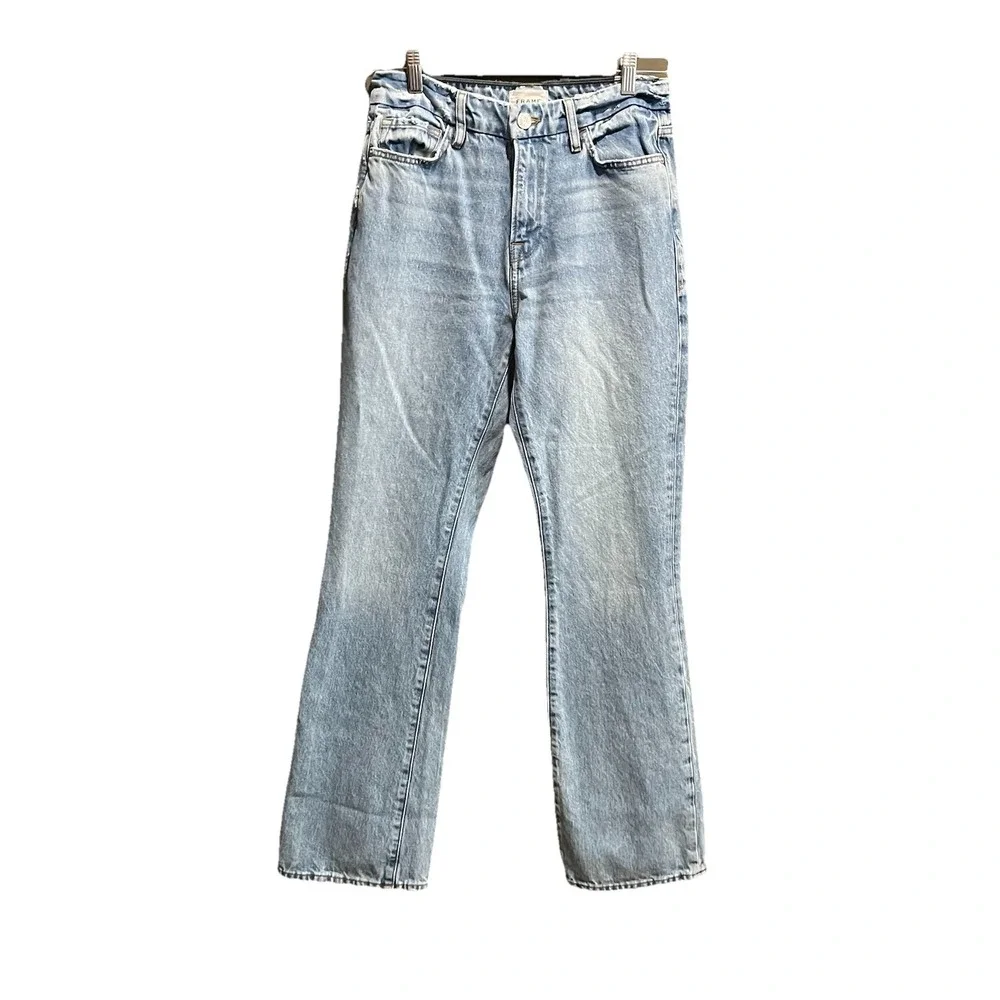 Frame Denim Le Super High Mini Boot Rossum 1 Year Women's Jeans Size 27‎