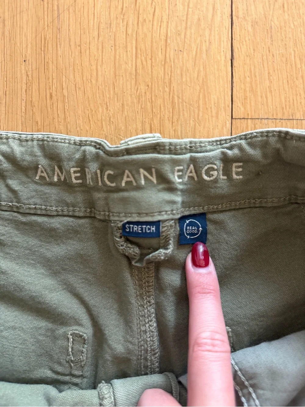 American Eagle Outfitters olive green