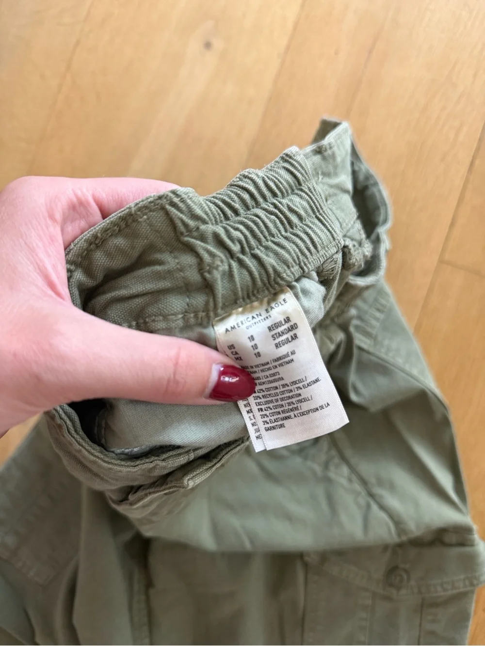 American Eagle Outfitters olive green