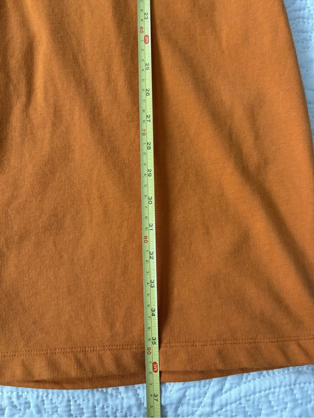 Nine West Yellow-Orange Tie-Waist Mini Dress
