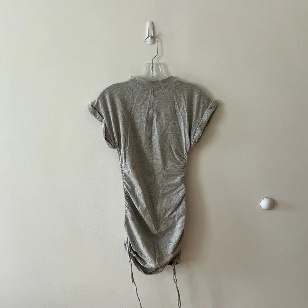 Fashion nova grey mini t shirt dress