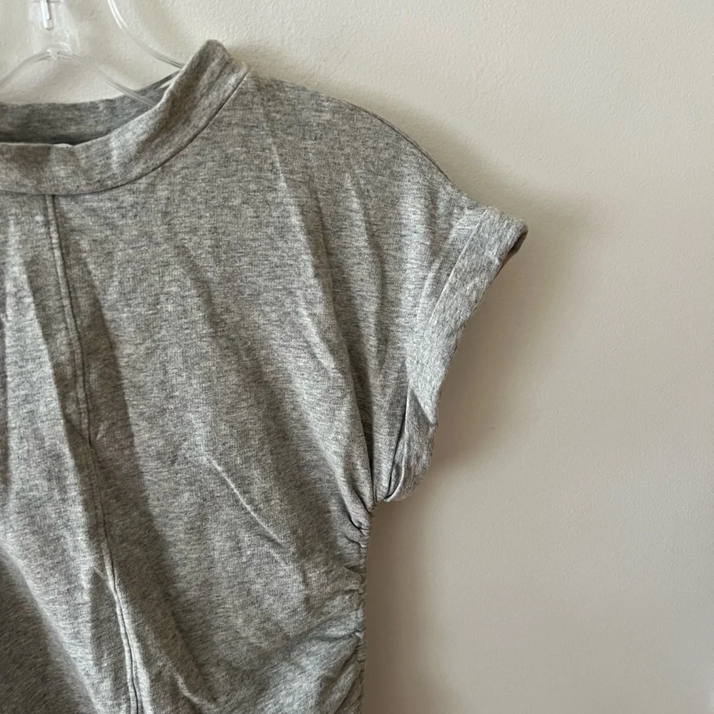 Fashion nova grey mini t shirt dress