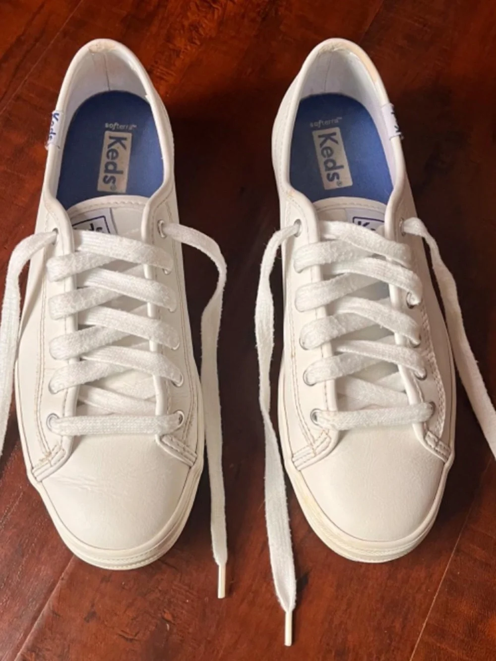 Keds white sneakers 1”