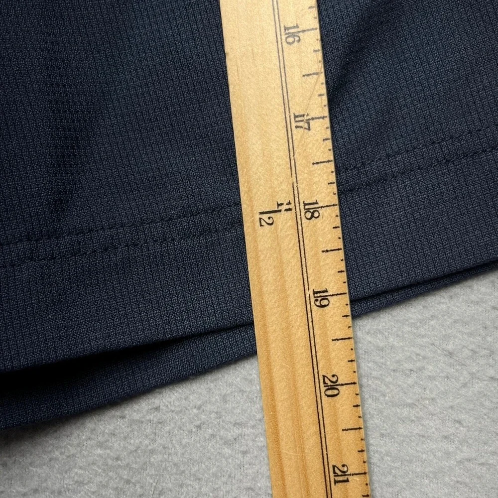 Big Dogs Resortwear Mens Navy Blue Pleated Shorts Size 38 Rayon Blend‎ Casual