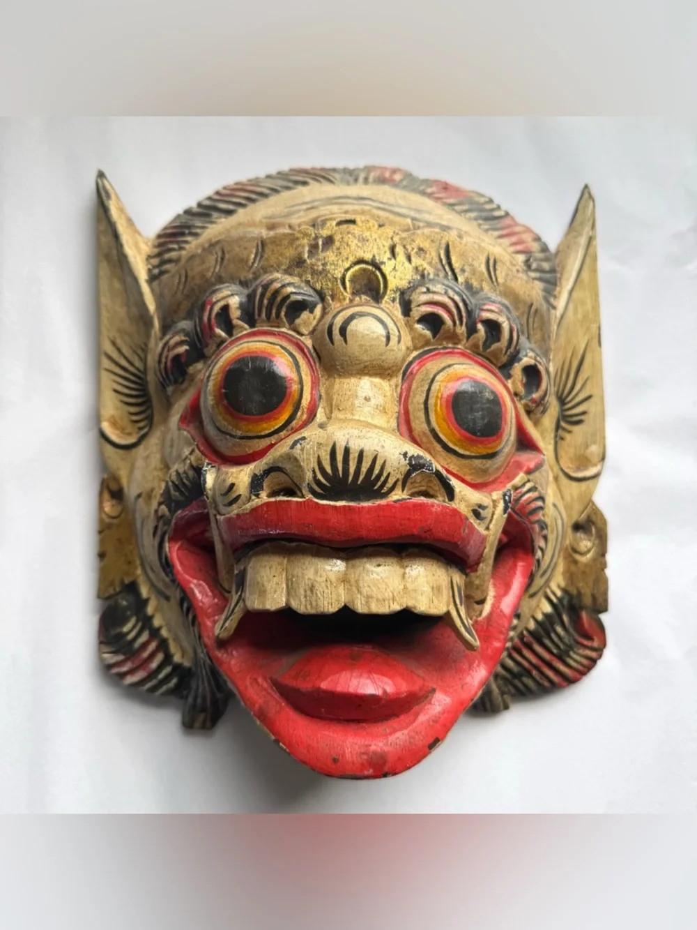 Vintage hand carved
