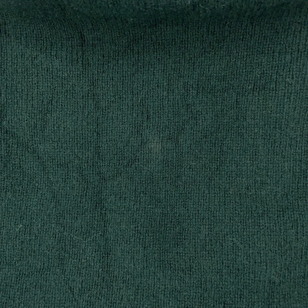 Vtg Woodstock International by Bernard Sweater Mens M Green Lambswool Cardigan‎