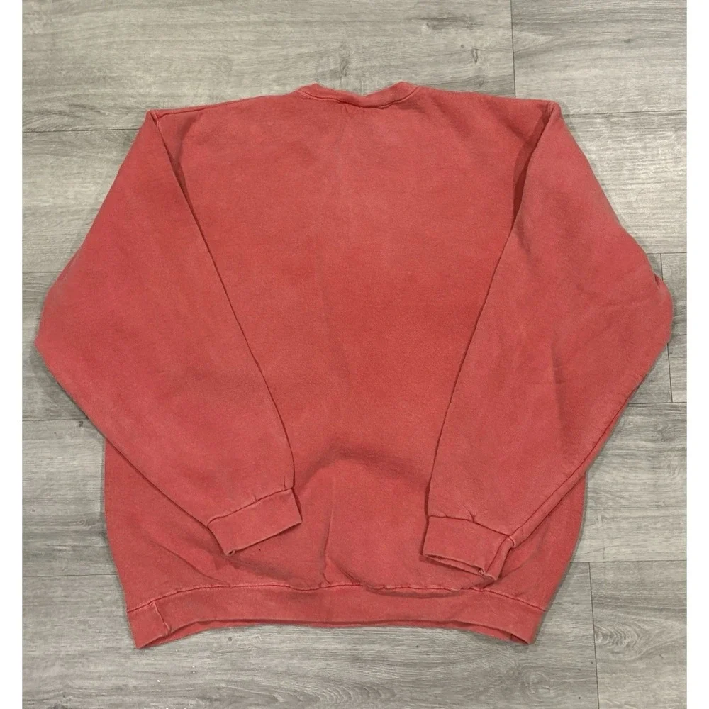 Vintage 90s Westport MA Harvest Fest Dancing‎ Cows Crewneck Sweater Size Large