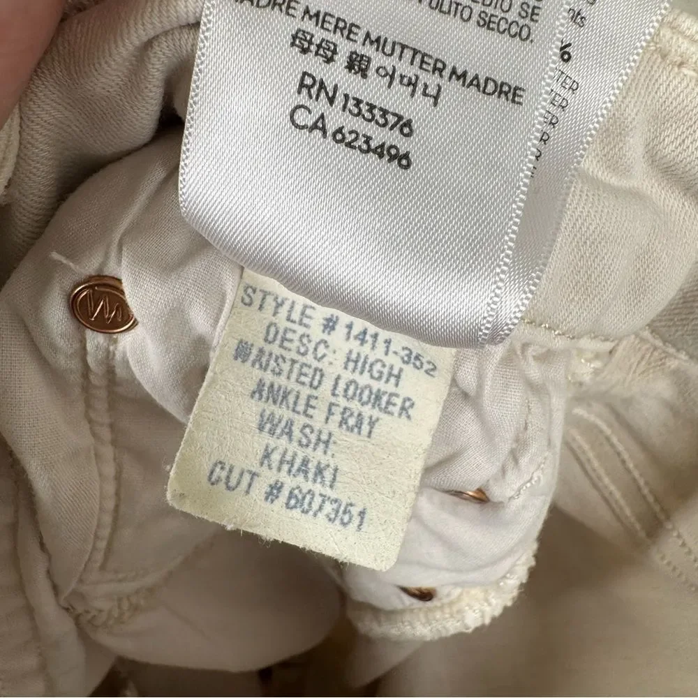 MOTHER high waisted