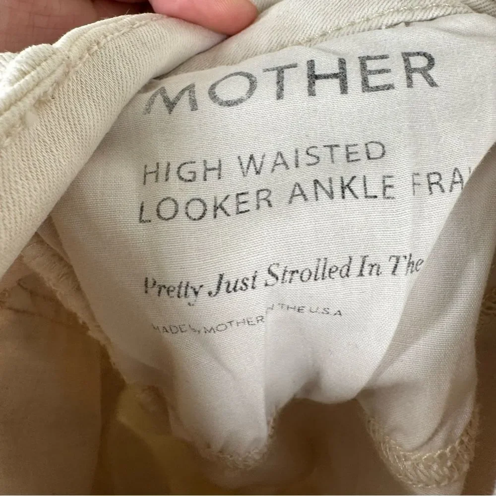MOTHER high waisted