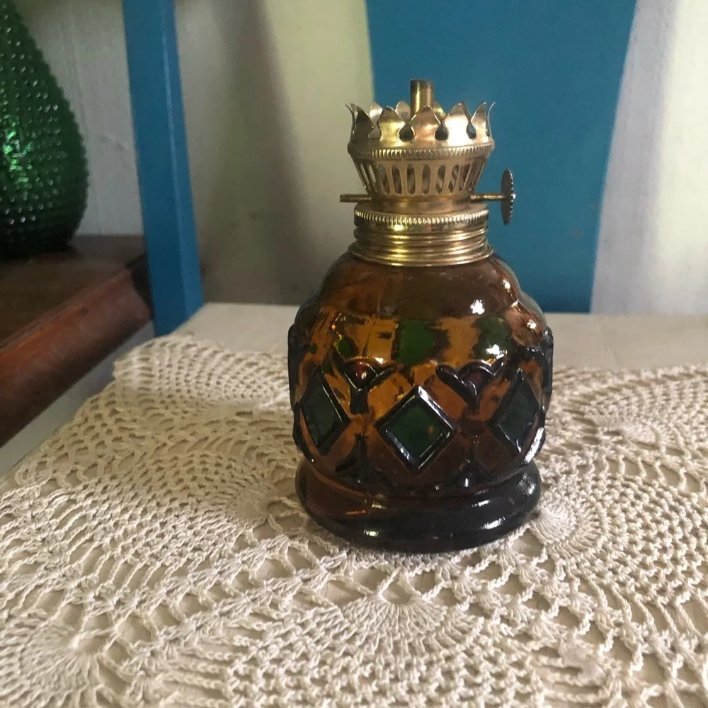 Vintage small amber