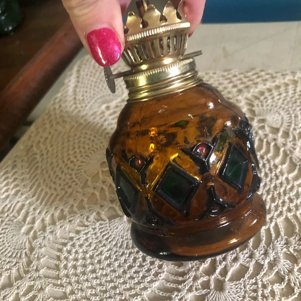 Vintage small amber