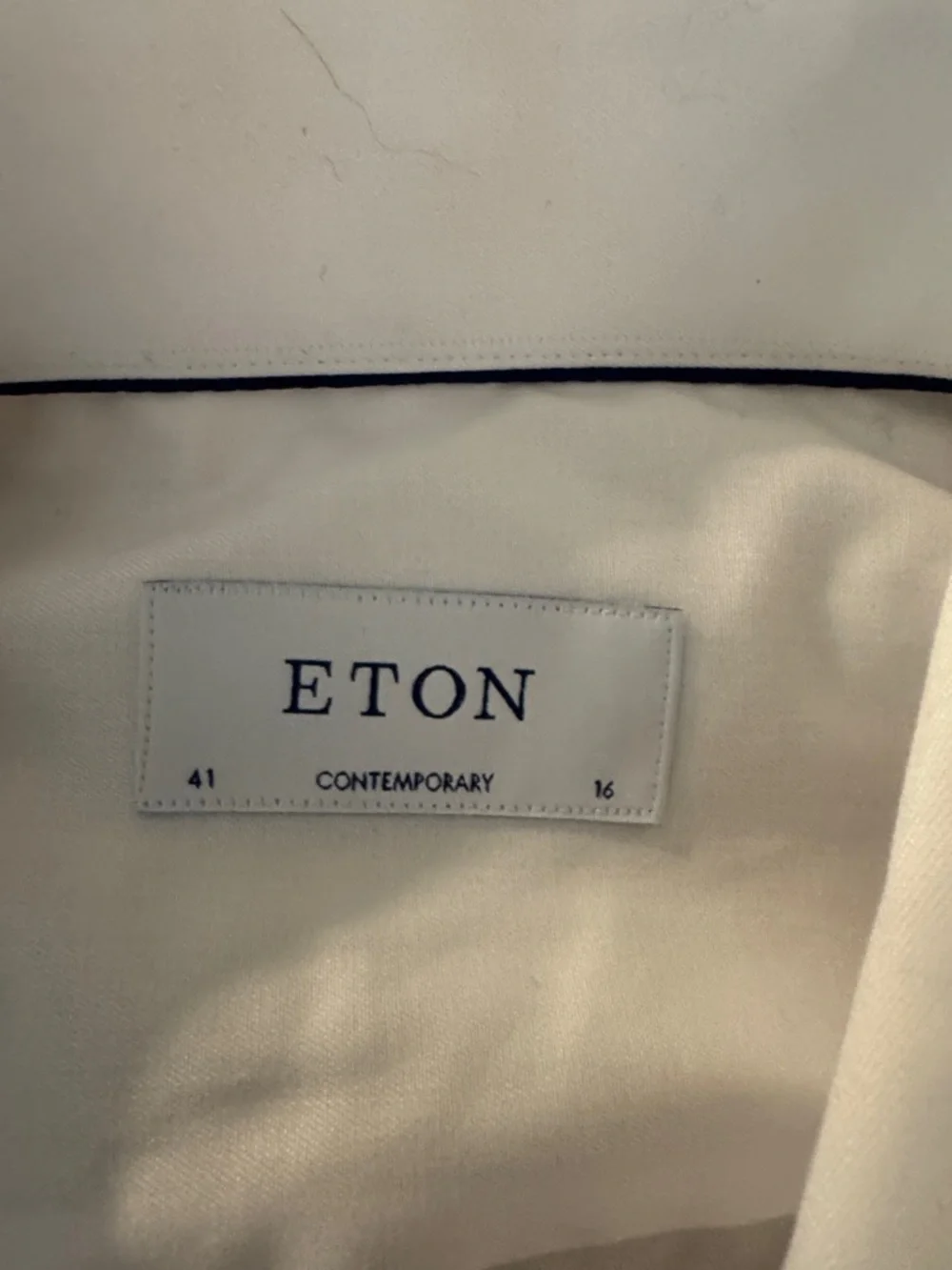 Eton crisp white