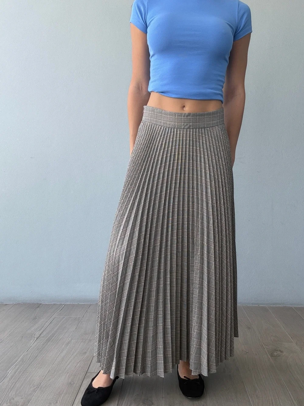 N/A elegant pleated
