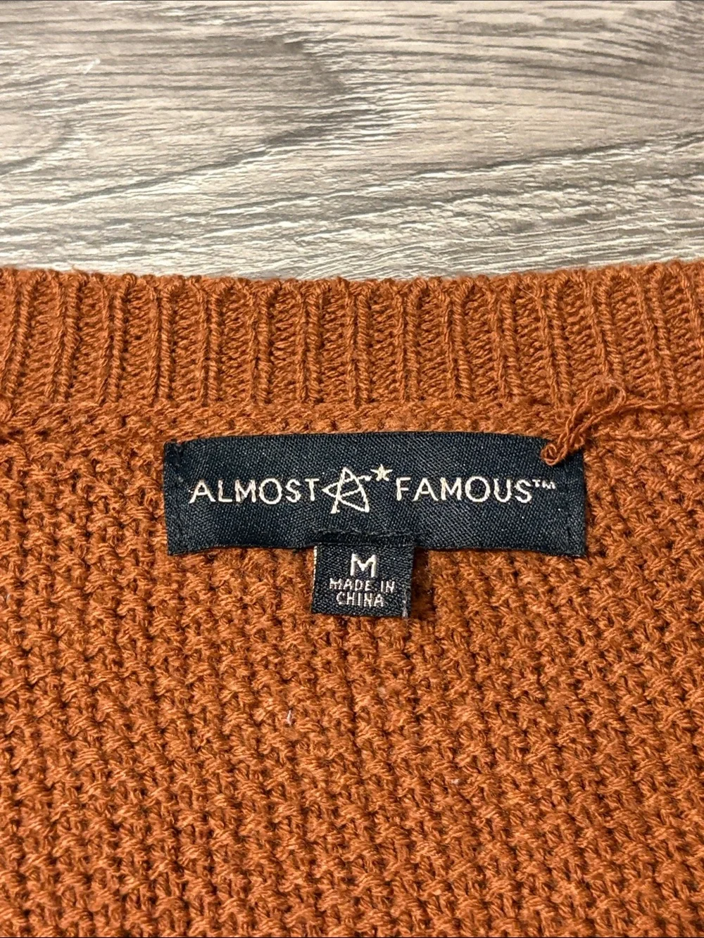 Almost Famous chunky cable