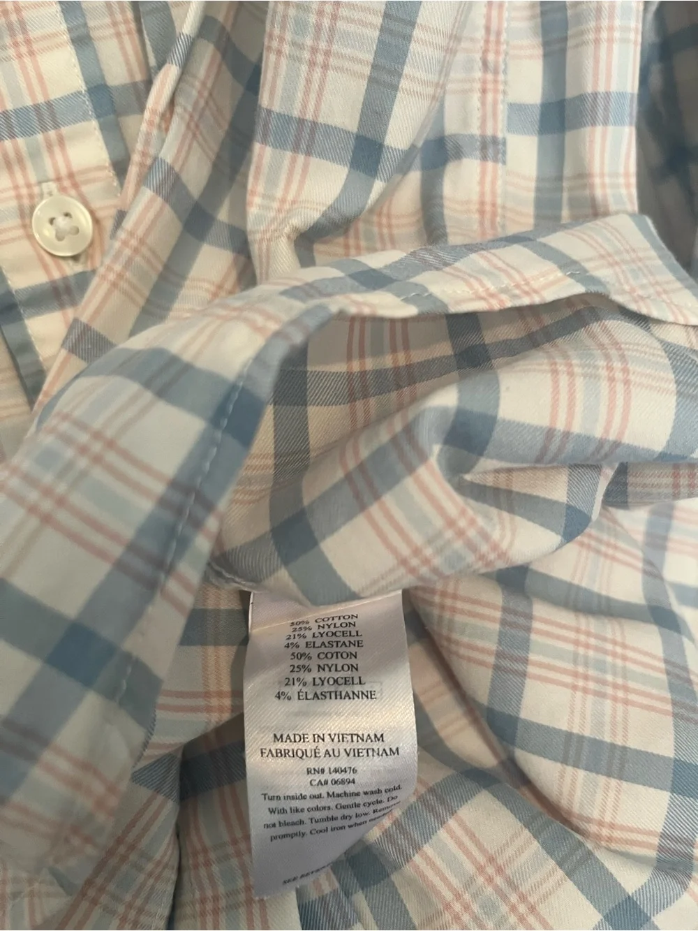 Faherty lightweight plaid