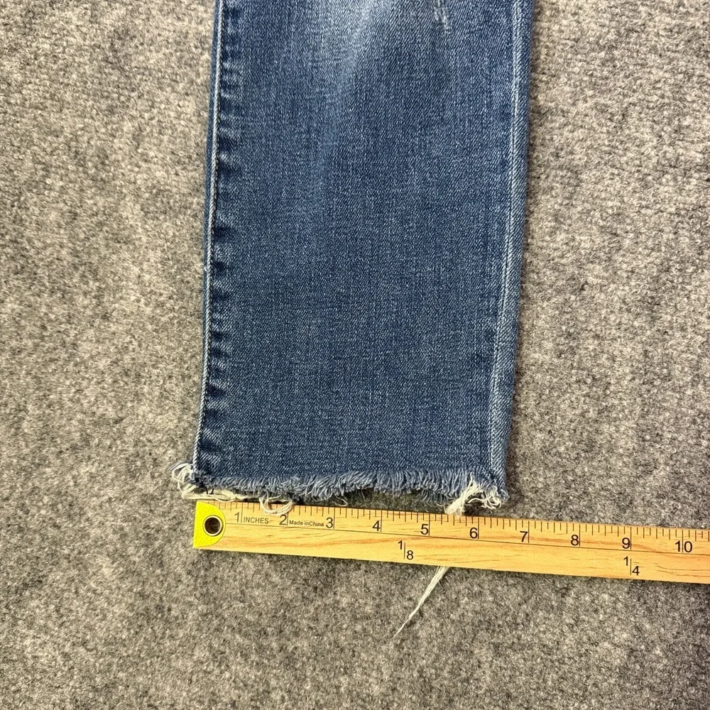KUT From The Kloth Reese Ankle Straight Jean Womens 10 (30 Waist)‎ Distressed