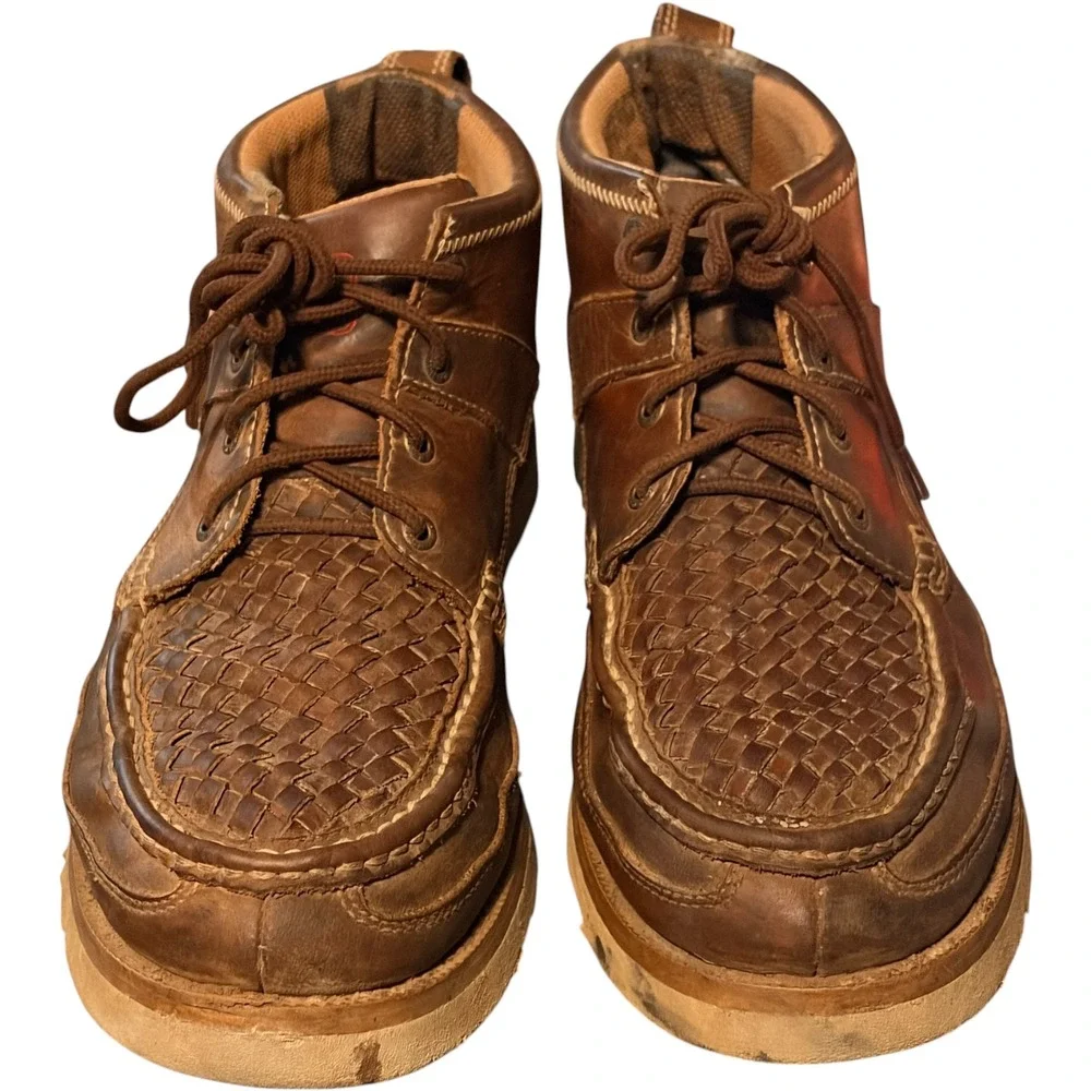 Twisted rugged brown