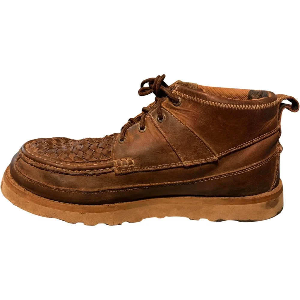 Twisted rugged brown