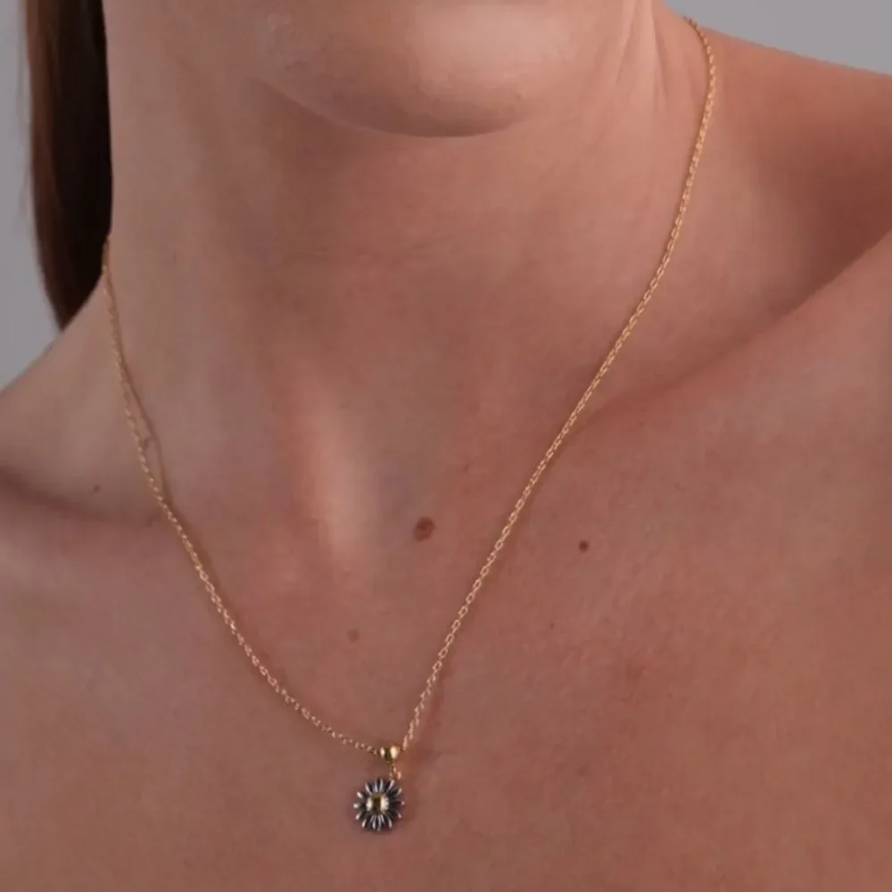 NEW 14K Gold Plated Dainty Necklace with Charm
