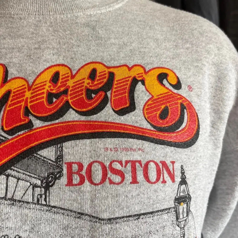 Vintage 1990s Boston Pub Cheers Crewneck