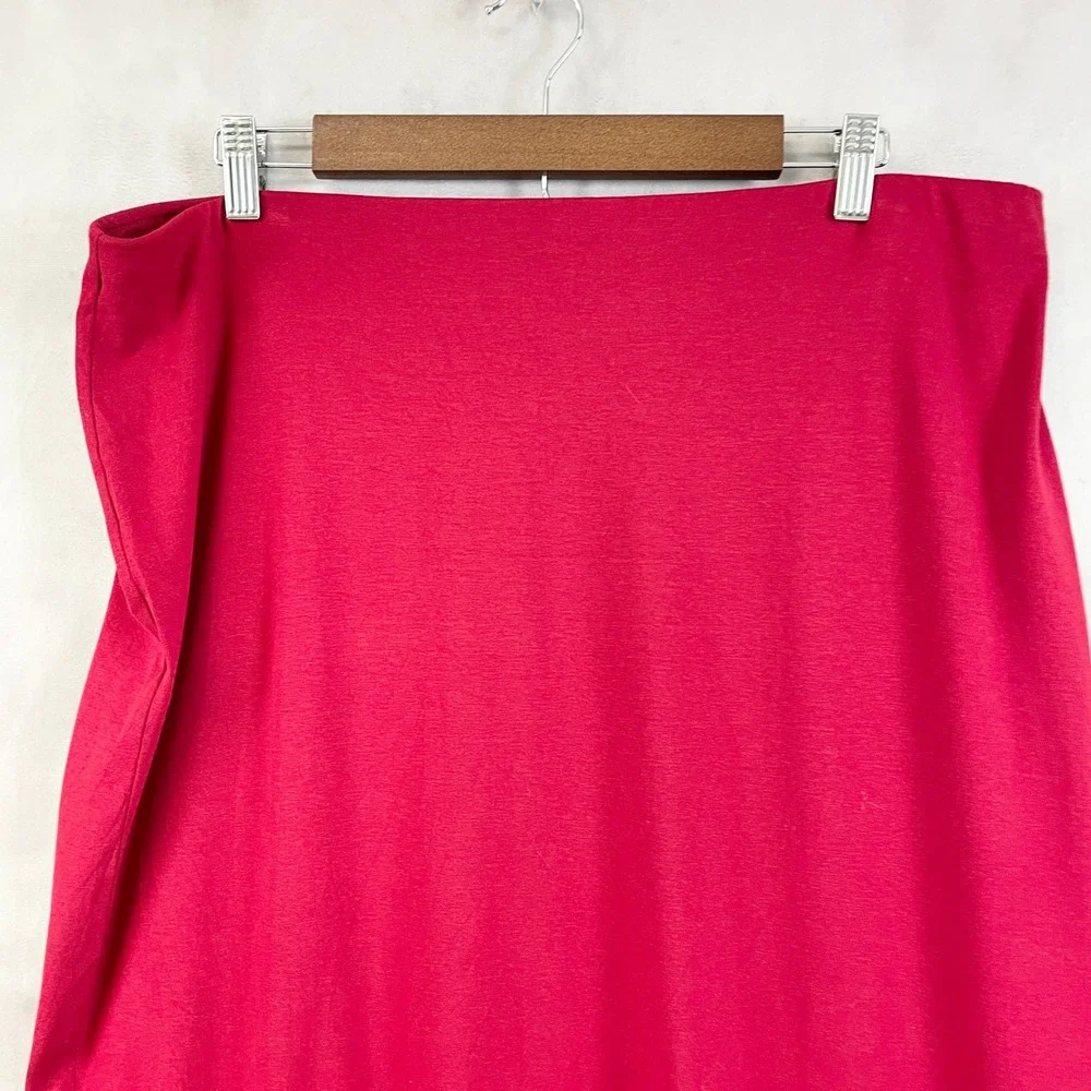 J Jill Wearever Women Skirt Size Large Midi Classic Minimalist Capsule Old Money