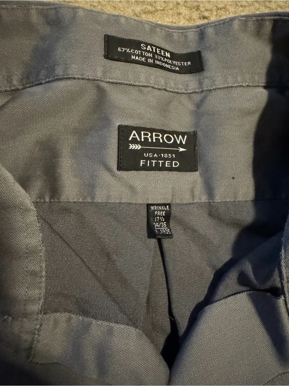 Arrow fitted dress